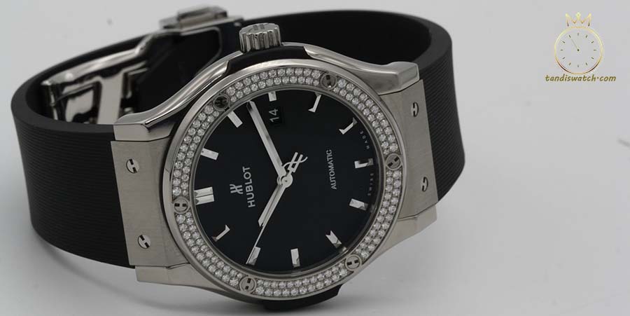 ساعت هابلوت مدل Classic Fusion Titanium & Diamond-